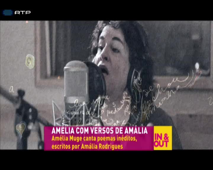 Amélia Muge canta poemas inéditos de Amália Rodrigues