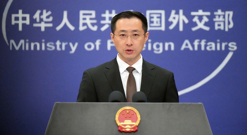 Porta-voz do Ministério dos Negócios Estrangeiros da China, Lin Jian

