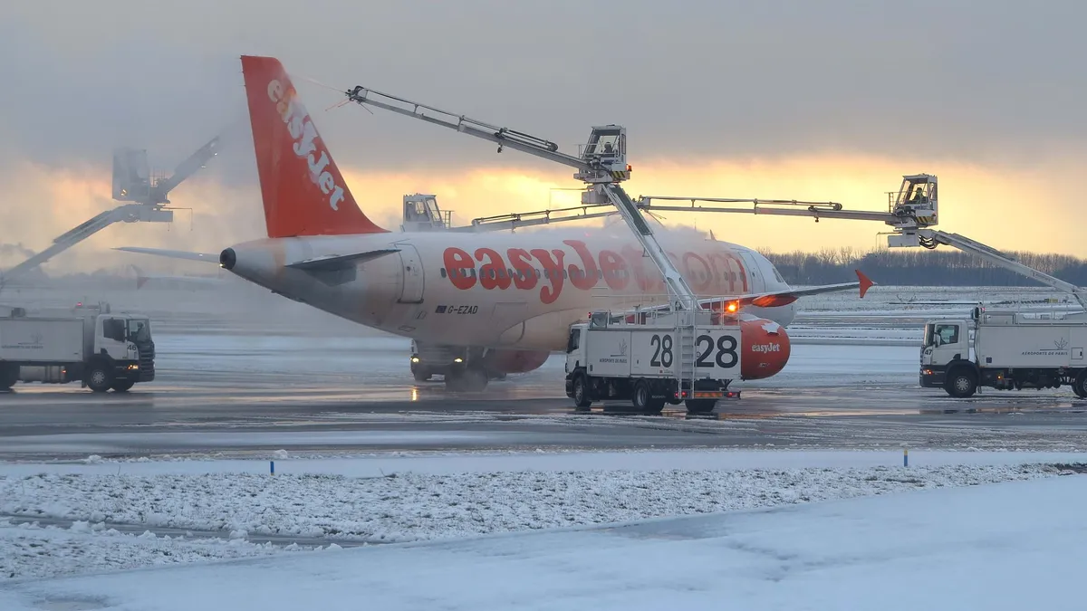 Aeroporto de Viena suspende operações devido ao gelo