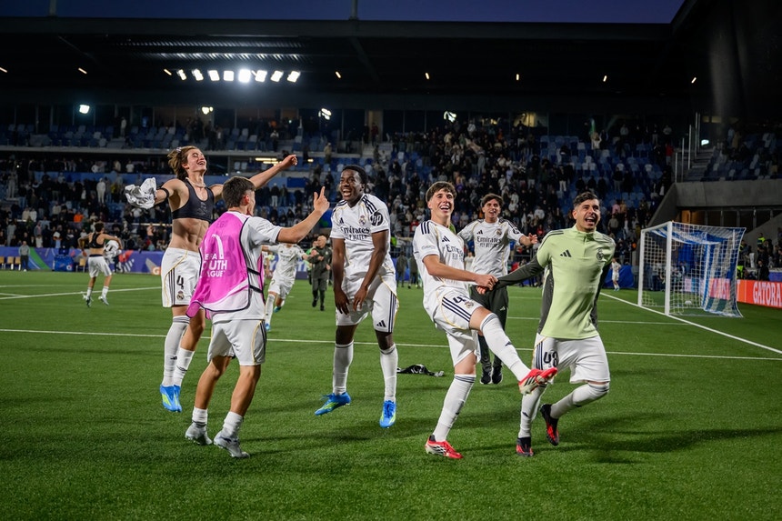 Imagem de Real Madrid bate Club Brugge e conquista UEFA Youth League pela segunda vez