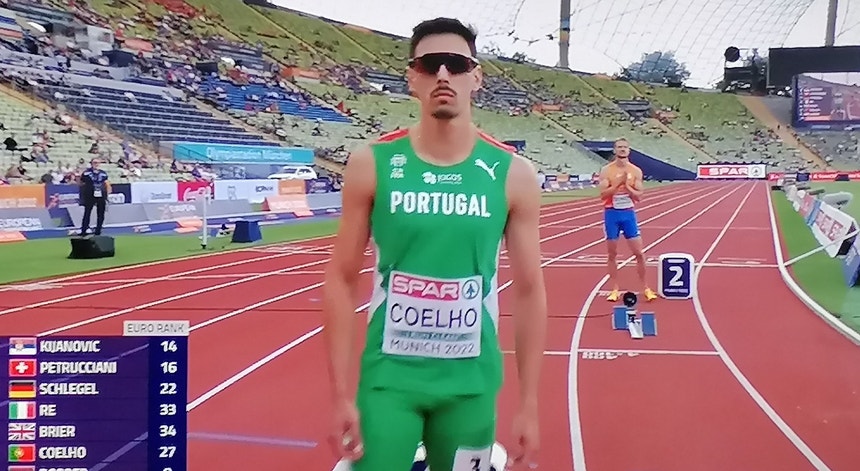 João Coelho falha por um triz a final dos 400 metros
