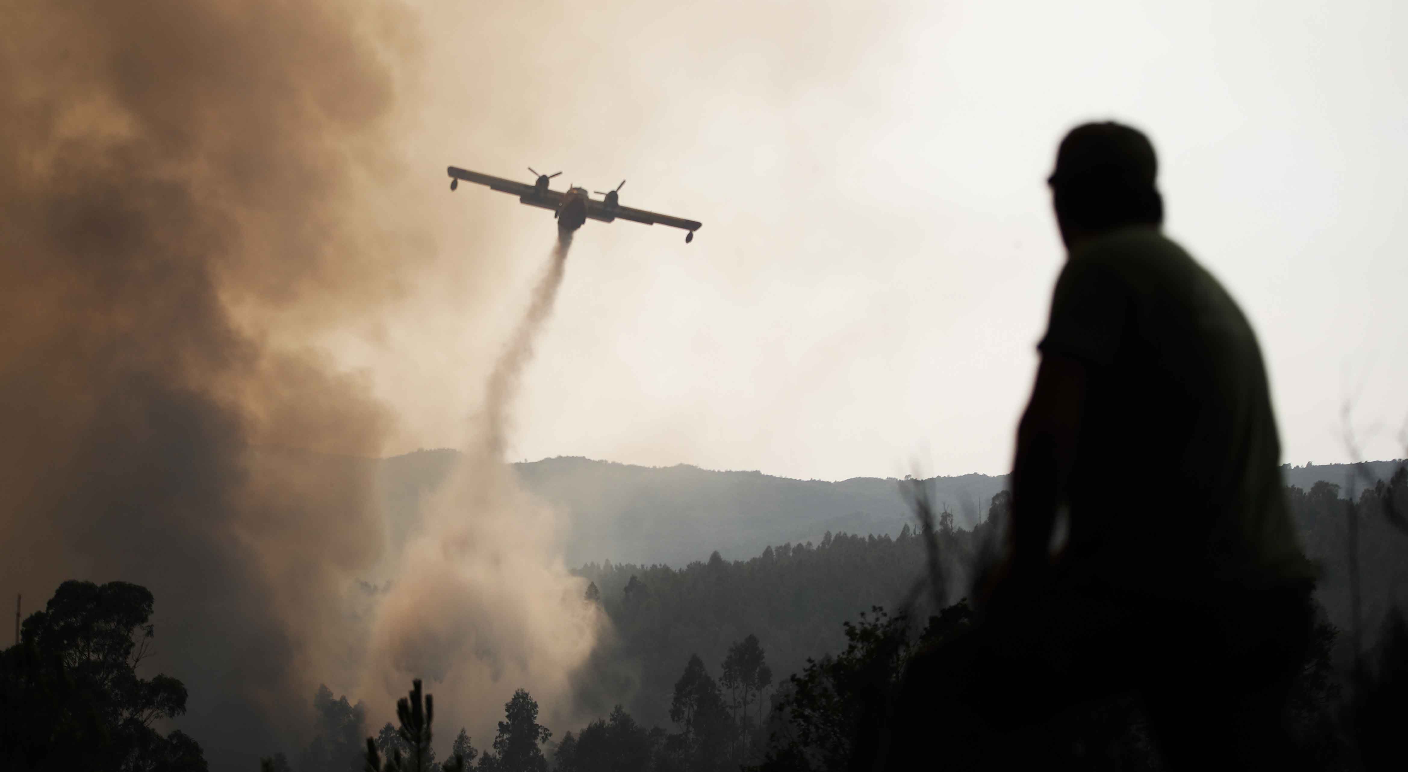 Incendio de Vouzela controlado pero con riesgo de reactivación