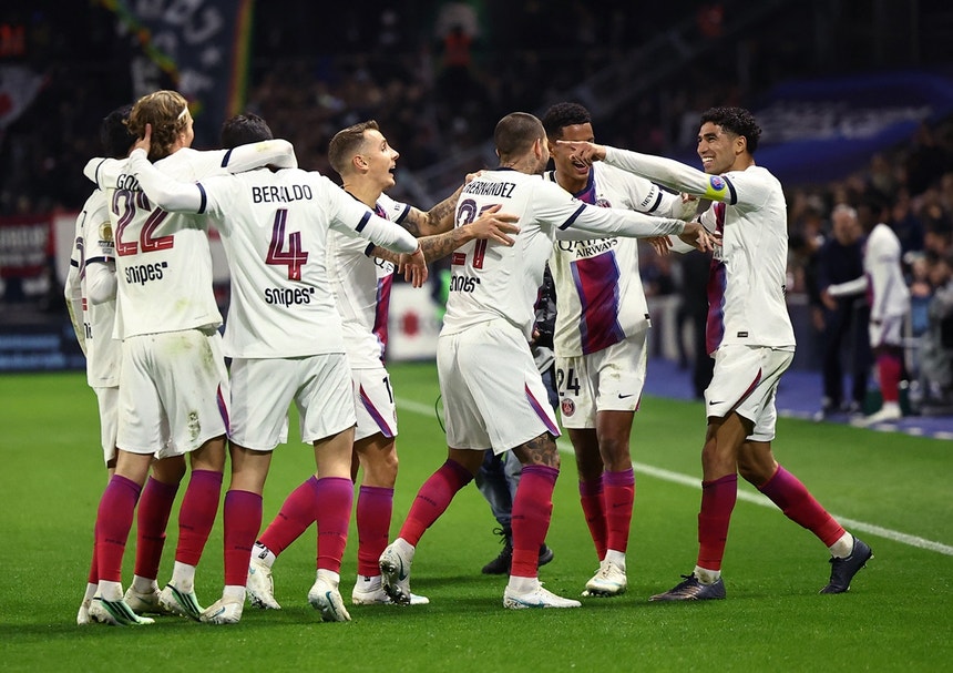 Imagem de PSG reforça liderança em jogo de `sonho` de Hakimi