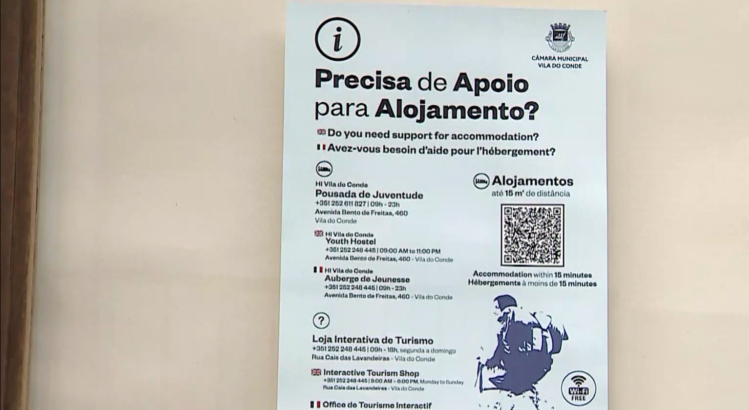 Albergue de Santa Clara em Vila do Conde fecha por falta de condições