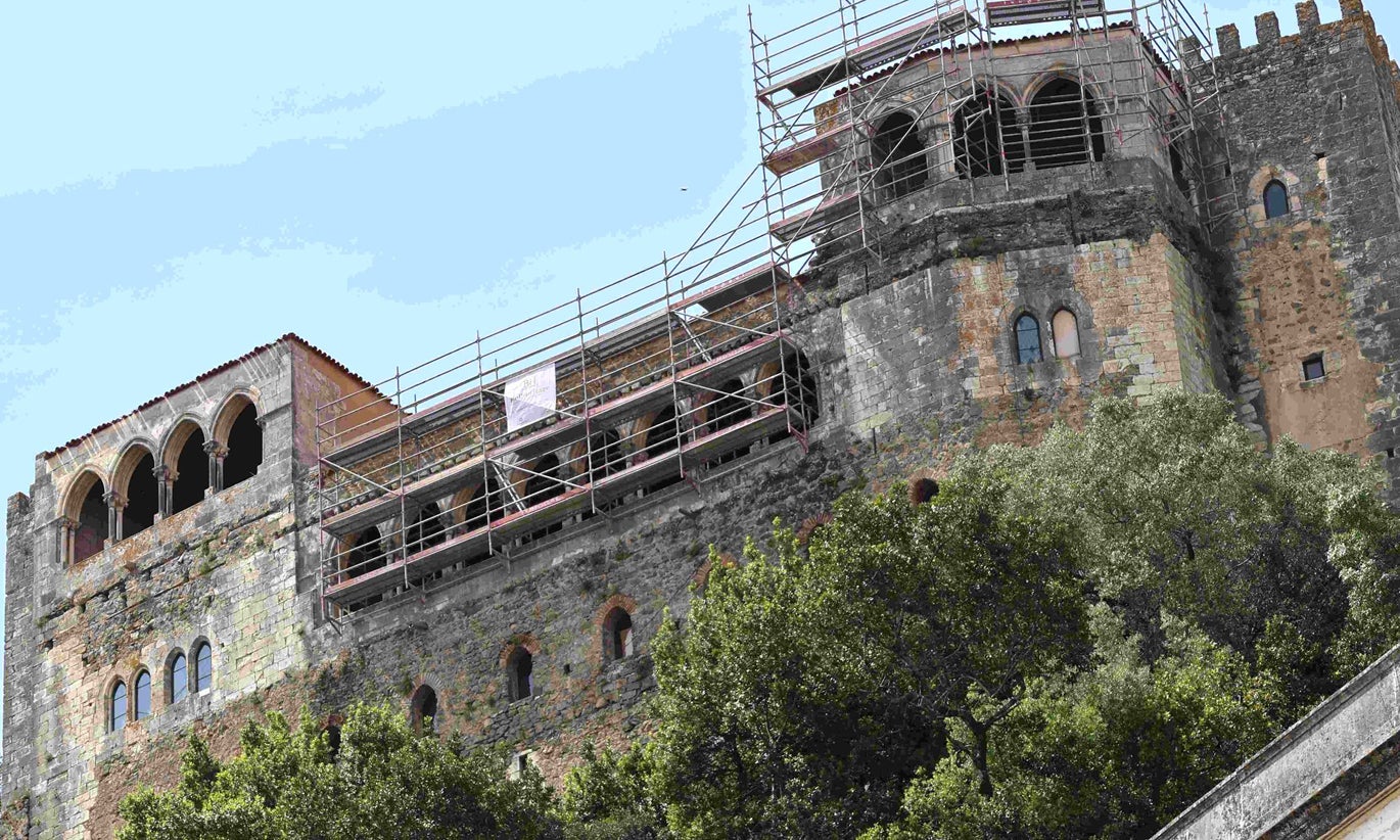 Leiria Castle undergoing works to reopen in May on Municipality Day
