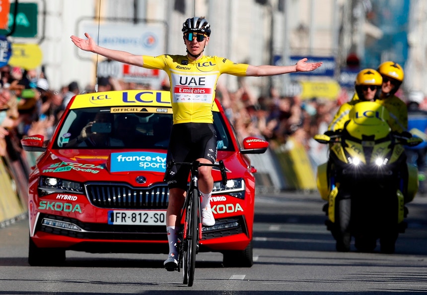 Imagem de Tour: Pogacar está pronto", mas Vingegaard está "melhor, mais forte e feliz"