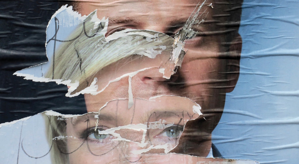 Imagem ilustrativa: Presidente Le Pen ou Presidente Macron?