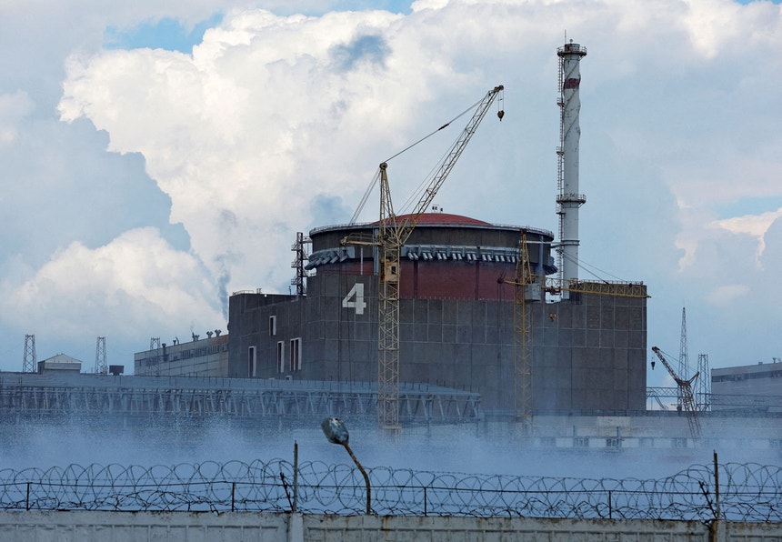 Central nuclear de Zaporizhia, Ucrânia
