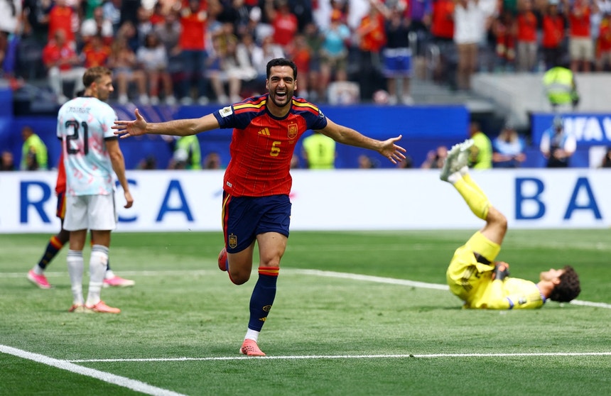 Espanha qualifica-se para as meias-finais depois de bater a Bélgica