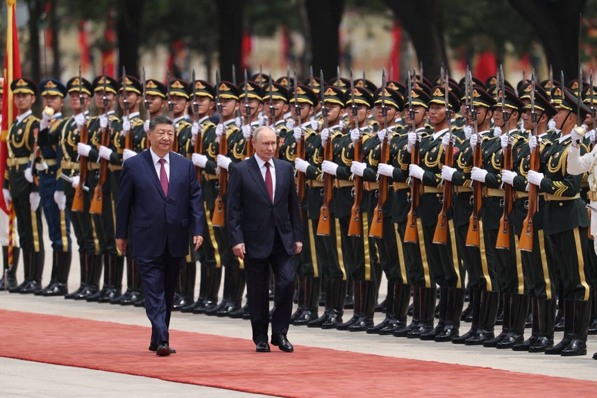 Em Pequim. Xi Jinping e Putin afirmam a natureza 