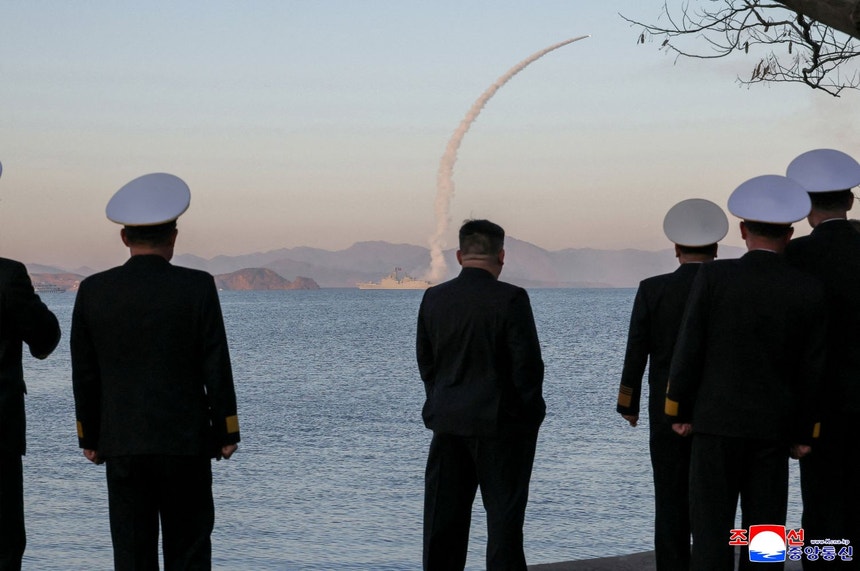 Imagem ilustrativa: Seul acusa Coreia do Norte de ter lançado vários mísseis balísticos