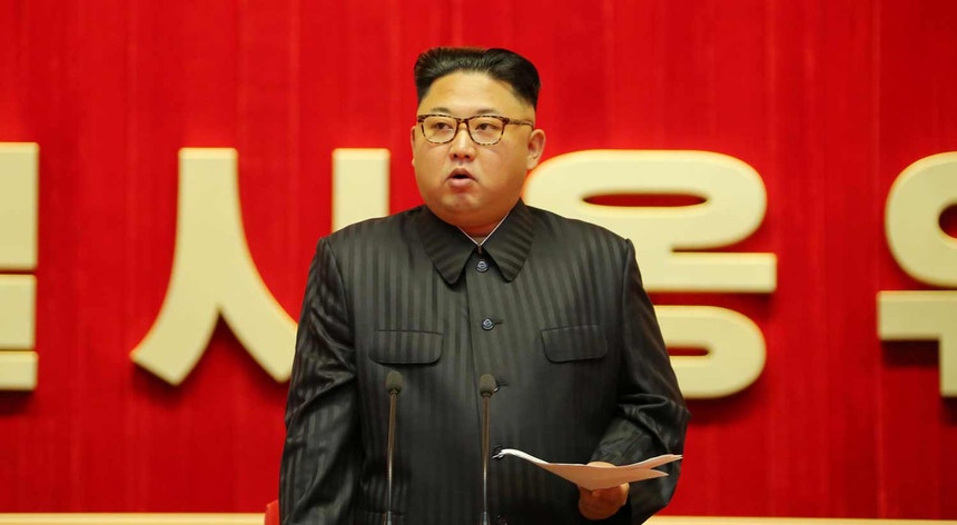 O presidente norte-coreano, Kim Jong-Un

