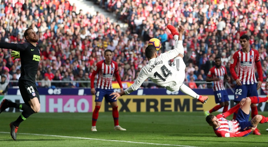 Casemiro marcou um dos golos do Real

