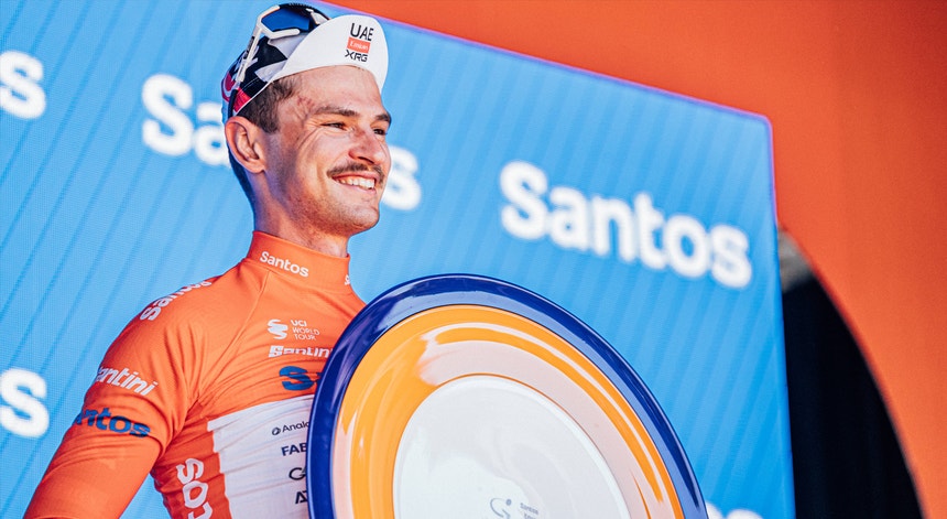 Imagem de Jay Vine vence Tour Down Under