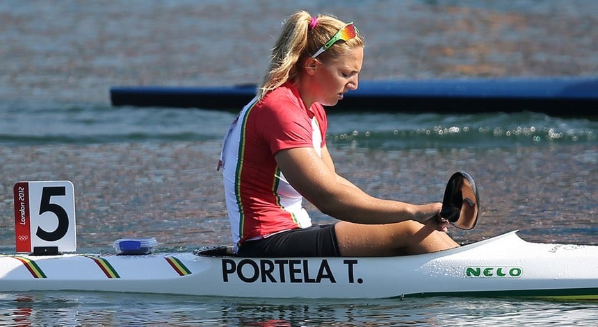 Resultado de imagem para Canoístas Portela e Laia conquistam medalha de ouro na Taça do Mundo