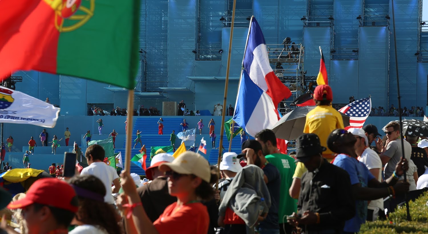  Portugal, Papa Francisco durante a Jornada Mundial da Juventude, no Parque Eduardo VII |  Nuno Patr&iacute;cio - RTP 