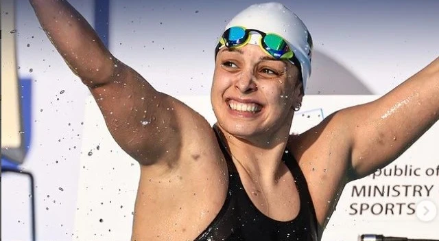 Imagem de Camila Rebelo bate recorde dos 100 costas nos Europeus de piscina curta