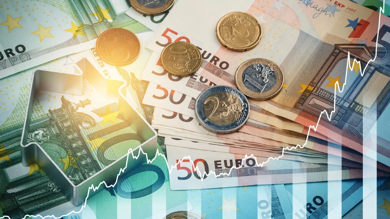 Euribor falls at three and six months and rises at 12 months to a new high since April