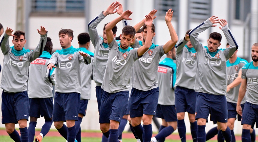 A equipa portuguesa preparou-se para enfrentar um adversário que sabe ser muito forte

