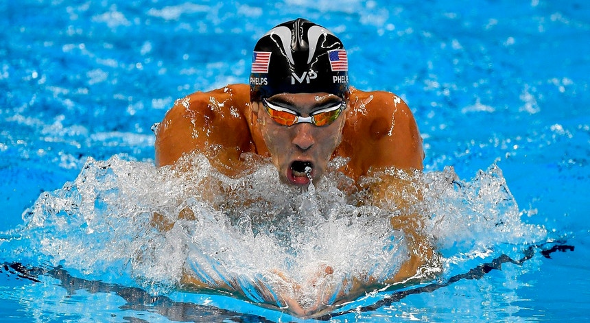 Michael Phelps está imparável na conquista do ouro olímpico
