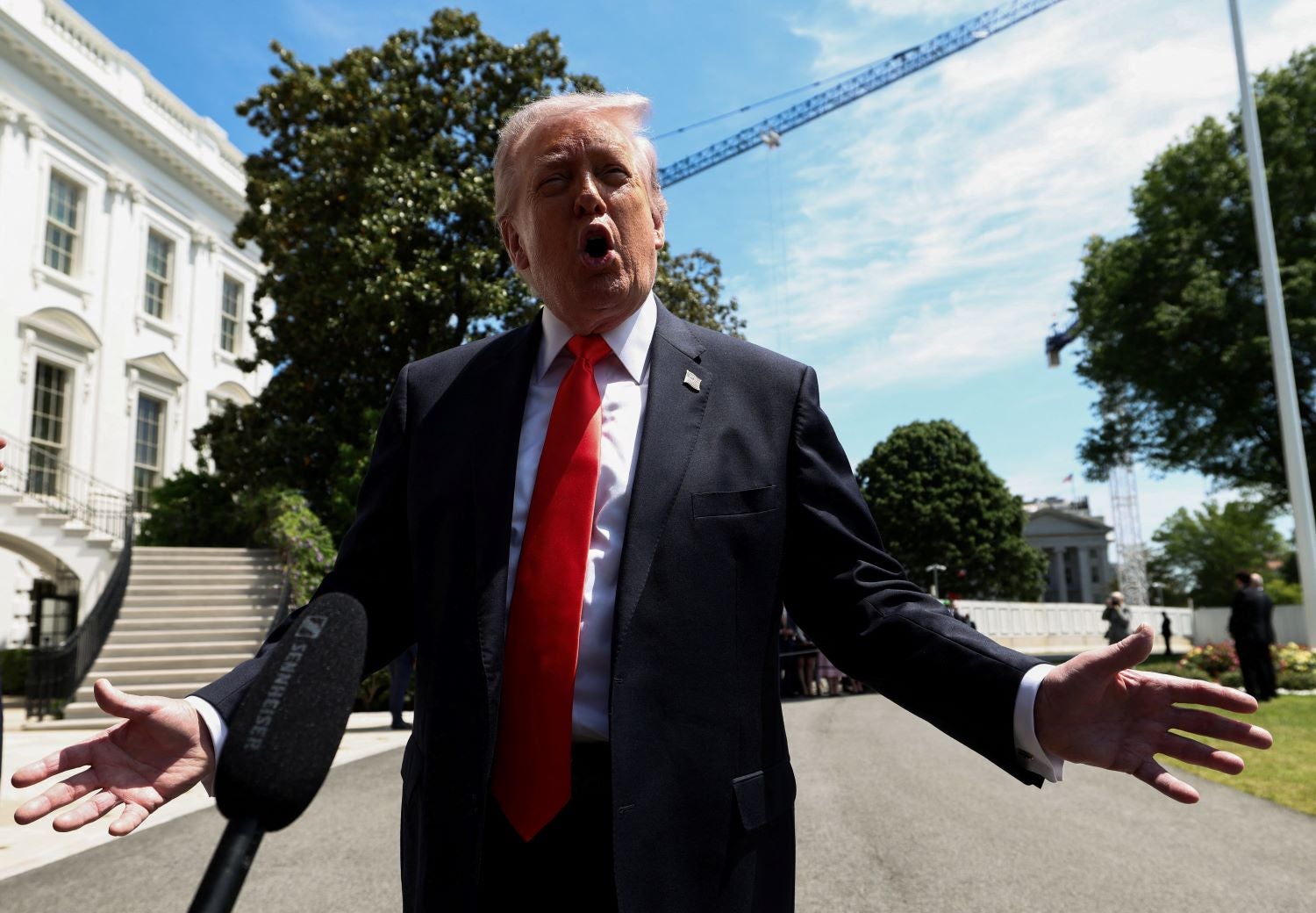 Donald Trump "não está satisfeito" com a nova proposta do Irão