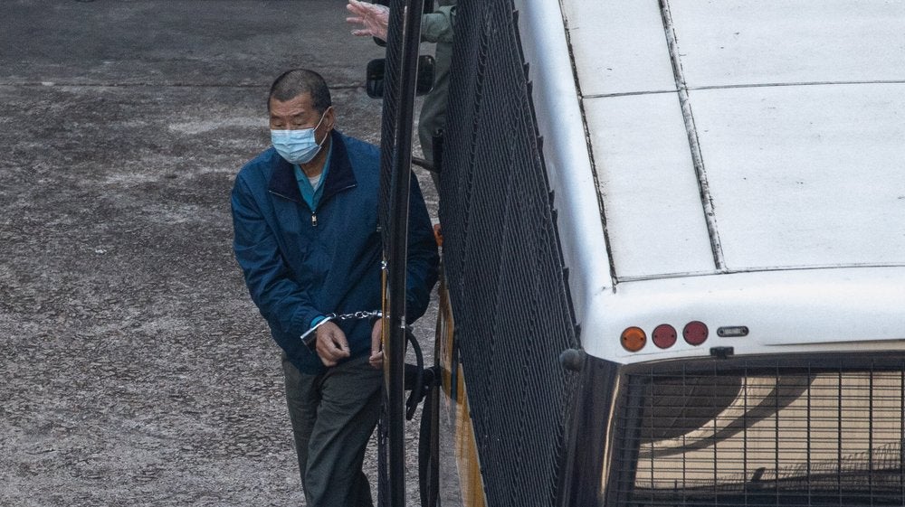 Dirigente de Hong Kong diz que o destino de Jimmy Lai é o "perpétuo confinamento"