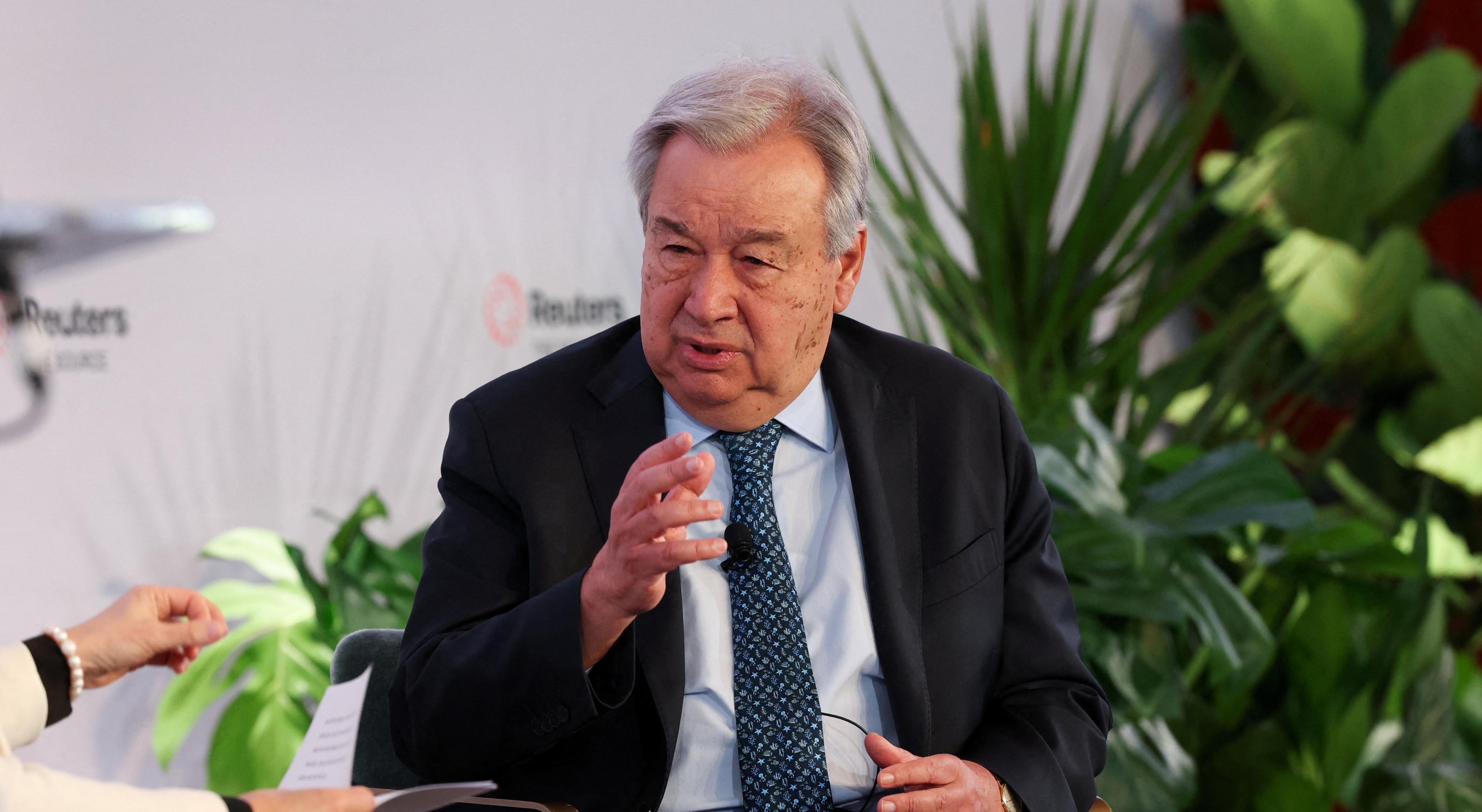 "Sejam sérios". Guterres pede aos líderes mundiais que "escolham o planeta e as pessoas em vez da dor"