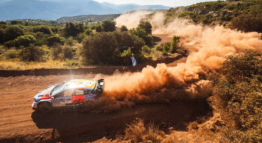 Imagem de Thierry Neuville lidera Rali da Acrópole