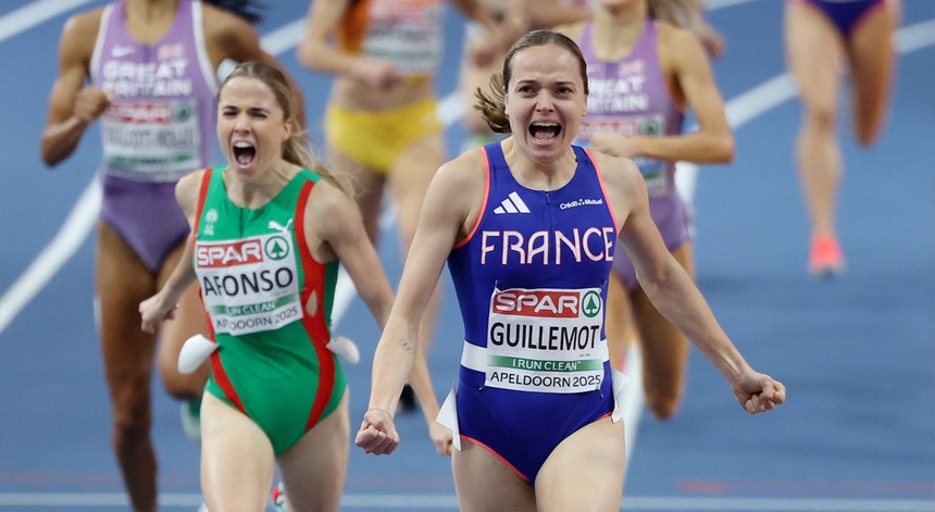 Europeus Salomé Afonso prata nos 1500 metros