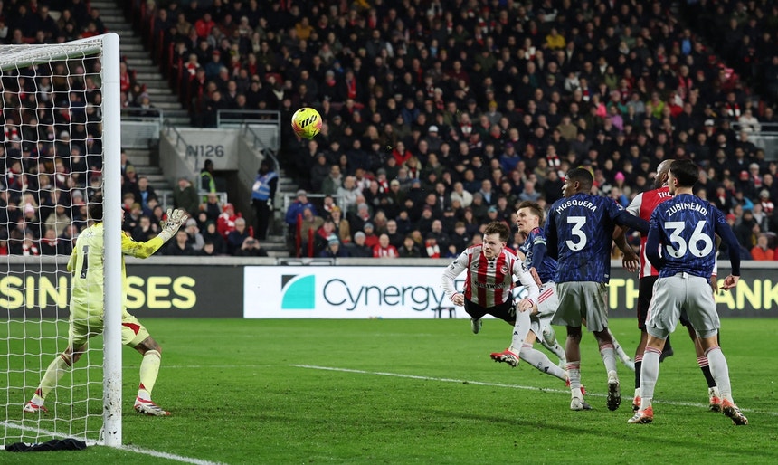 Arsenal empata no terreno do Brentford