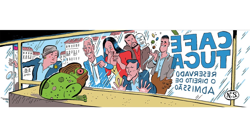  &quot;O CAF&Eacute; TUGA&quot; do ilustrador Nuno Saraiva  