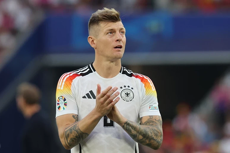 Toni Kroos foi o melhor alemão na época passada
