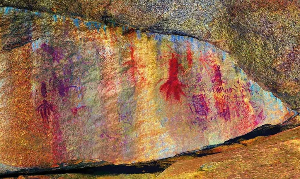 Imagem ilustrativa: Arte rupestre no Côa