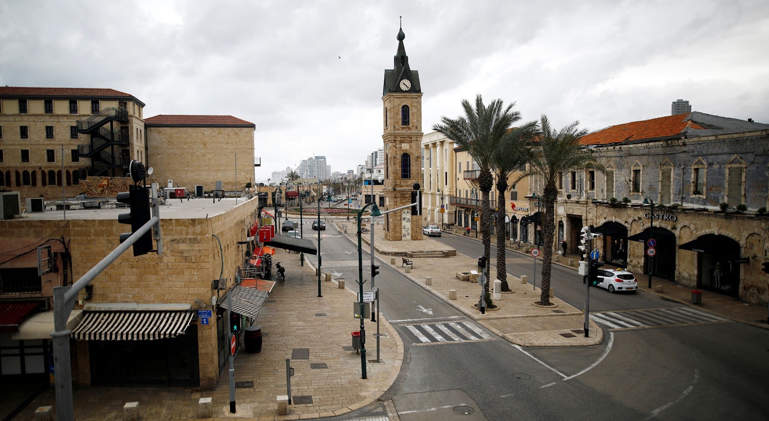  A Torre do Rel&oacute;gio-Jaffa em Tel Aviv, Israel / Corinna Kern - Reuters 
