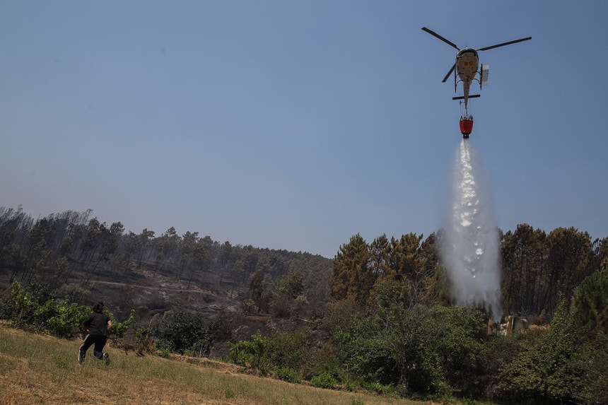 Mais De 60 Concelhos Do Norte Centro E Algarve Em Risco Maximo De Incendio