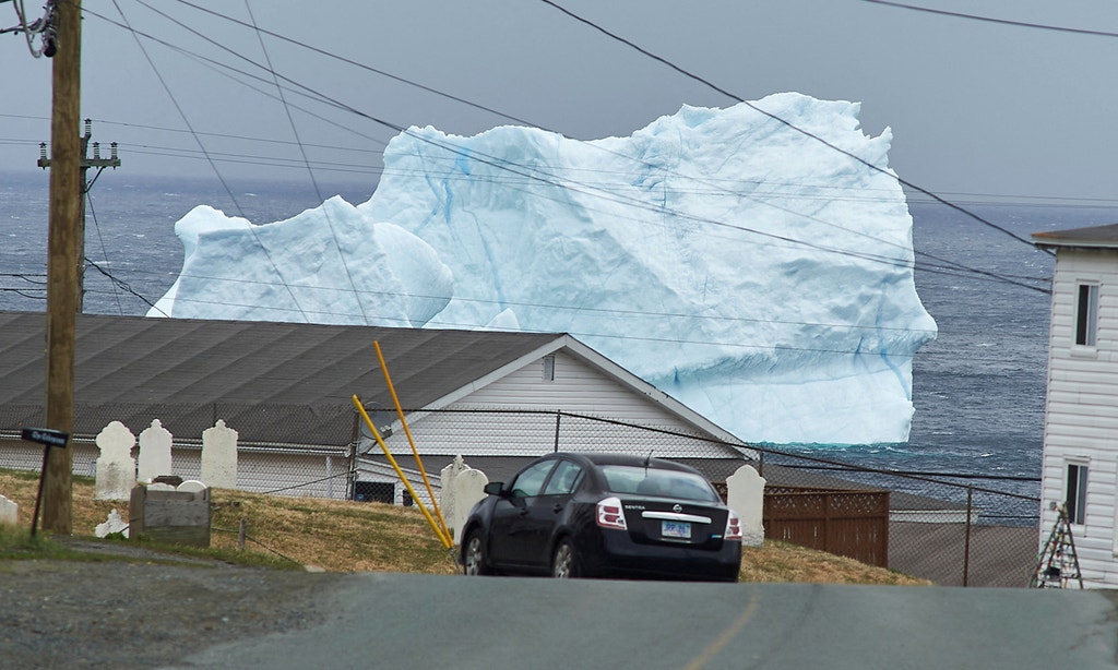Imagem ilustrativa: Icebergs à deriva