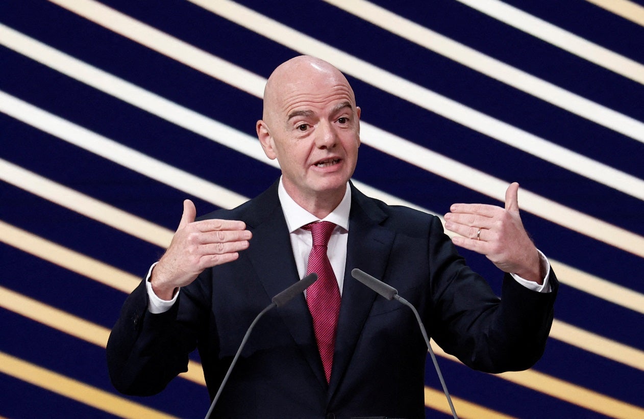 Federação da Palestina critica gesto de Infantino e inação da FIFA contra Israel