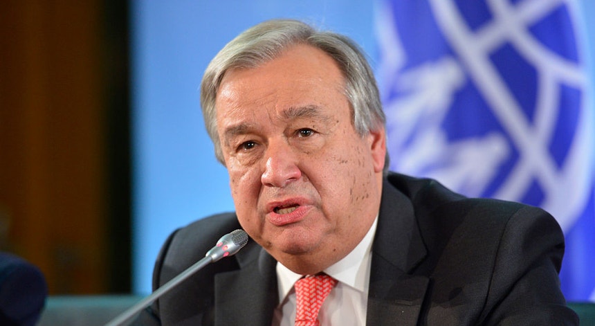 António Guterres faz um paralelo entre as alterações climáticas e a fome