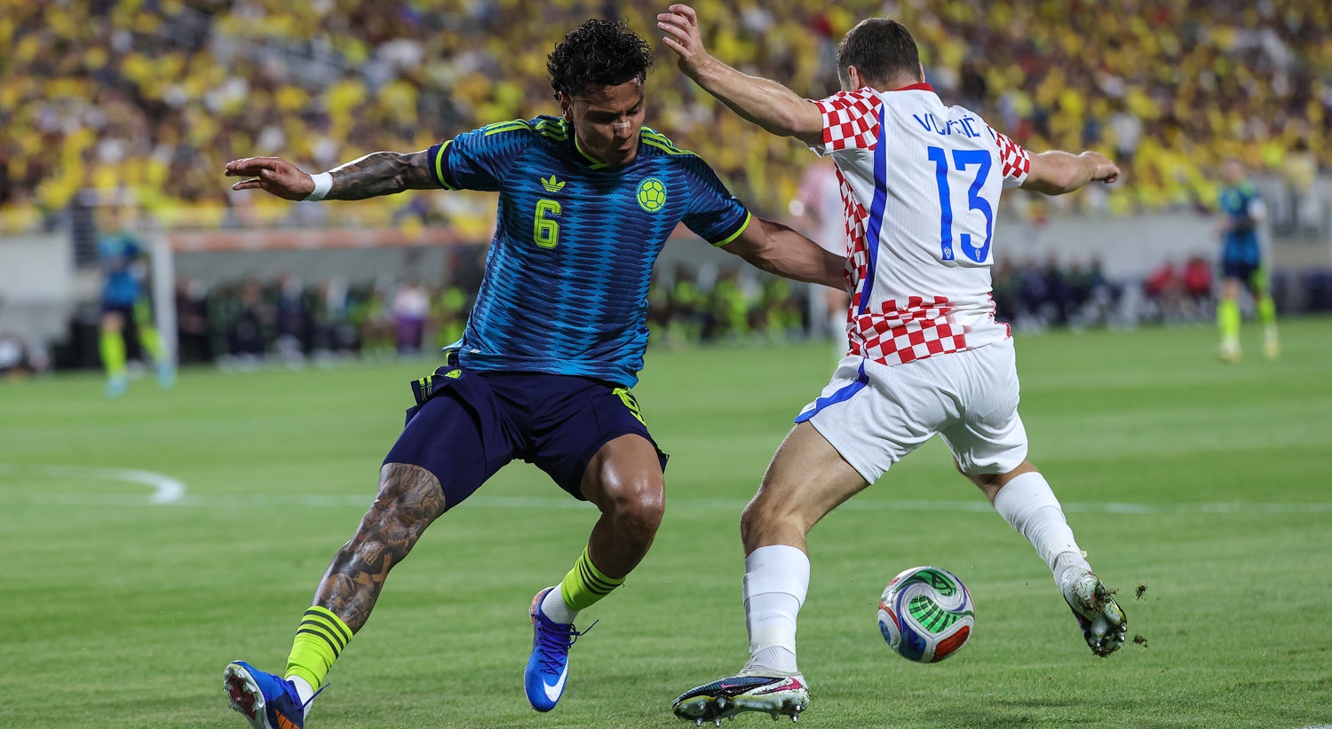 `Remontada` da Croácia contra a Colômbia
