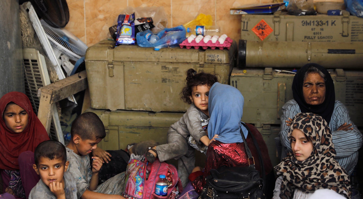 Milhares de crian&ccedil;as est&atilde;o retidas em Mossul. Foto: Erik de Castro - Reuters
