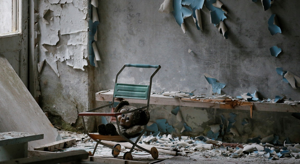  Jardim infantil perto de Chernobyl | Gleb Garanich - Reuters 