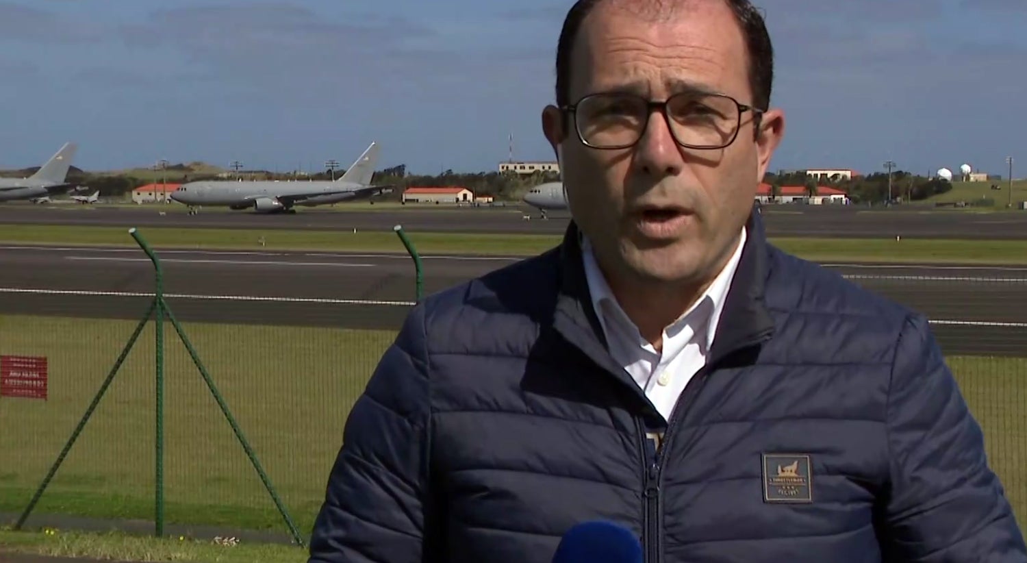 Movimento na Base das Lajes continua intenso