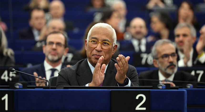 Imagem de De Estrasburgo a Lisboa. Costa defende firmeza em diálogo com Trump e sinaliza voto em Seguro