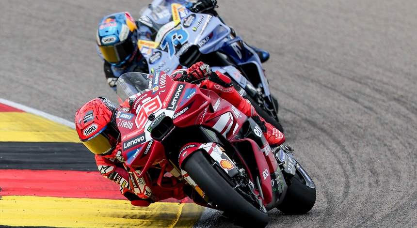 Marc Márquez primeiro na sprint-race do MotoGP da Alemanha