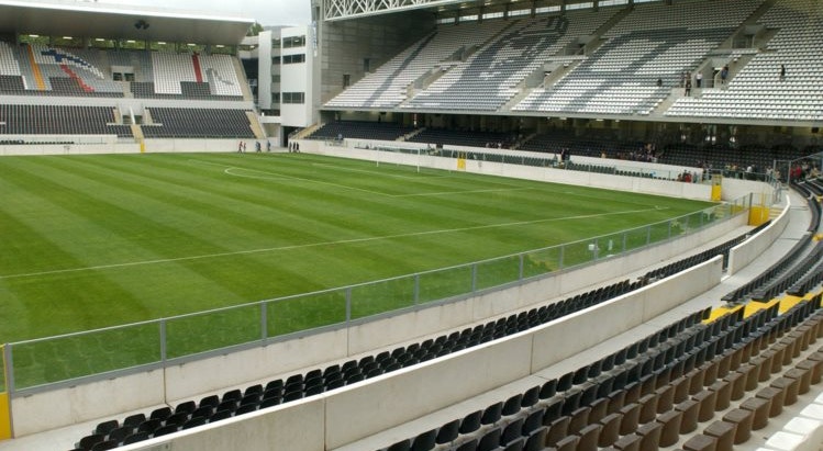 A manhã foi agitada no complexo desportivo do Vitória de Guimarães
