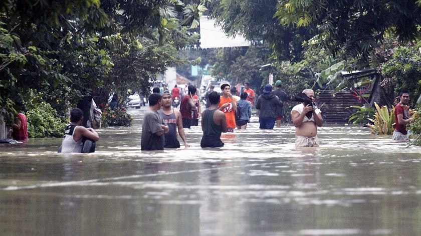 A Enteng é a última das muitas tempestades que regularmente afetam as Filipinas
