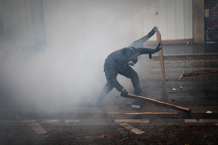 Imagem de Reivindicações levaram centenas de milhares às ruas em França