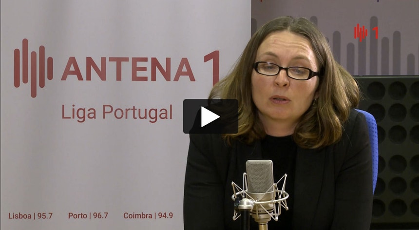 Kirsty Hayes, embaixadora do Reino Unido em Portugal, em entrevista à Antena 1 

