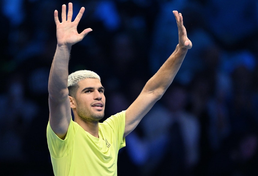 Carlos Alcaraz recupera liderança do ranking mundial antes das ATP Finals