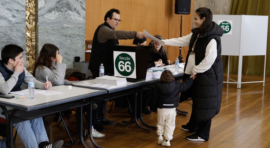 Lisboa e Porto lideraram no voto antecipado